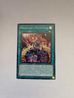 Yugioh Magician's Salvation RA01-EN068 Secret Rare 1st Ed NM - Image 1