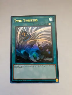 YuGiOh! - Twin Twisters RA02-EN060 Ultra Rare 1st Edition Near Mint - Image 1