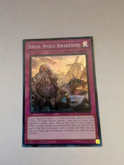 Yugioh! Sinful Spoils Awakening - SUDA-EN069 - Super Rare - 1st Edition Near Min - Image 1