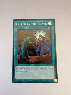 Yugioh Called by the Grave RA01-EN057 Super Rare 1st Ed NM - Image 1