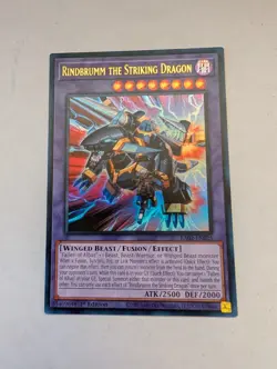 Yugioh! - Rindbrumm the Striking Dragon - RA02-EN025 - Ultra Rare - NM/M - Image 1