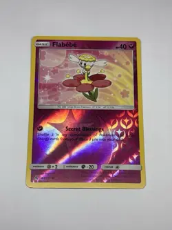 Pokemon Card TCG Flabebe 84/131- Forbidden Light Holo Rare NM Condition - Image 1