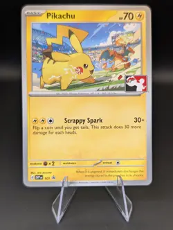 NM Pikachu SVP101 Black Star Promo Play League Pokemon Card TCG - Image 1