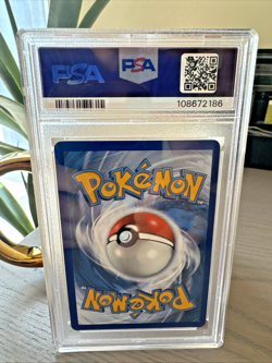 2020 Pokemon Rayquaza Vivid Voltage PSA 9 Mint Graded Card - Image 2
