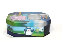 Pokemon Go Blissey Trading Card Game Storage Box Metal Tin Case No Cards Empty - Image 3