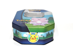 Pokemon Go Blissey Trading Card Game Storage Box Metal Tin Case No Cards Empty - Image 5