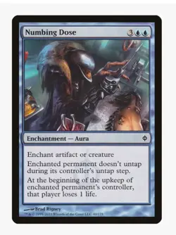 MTG Numbing Dose #40 New Phyrexia (NPH) Near Mint NM Magic Card - Image 1