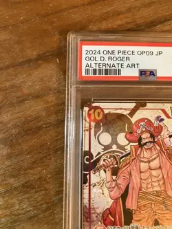 PSA10 Gol D. Roger SEC Parallel One Piece Card Japanese - Image 2