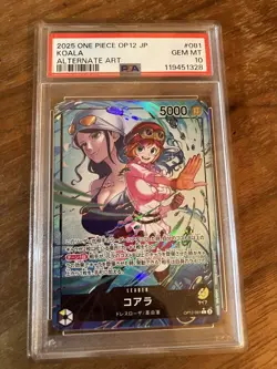 PSA10 Koala Leader Parallel One Piece Card Japanese - Image 1