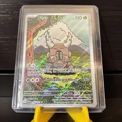 Pokemon TCG Pinsir Twilight Masquerade Holo Card 168/167 Illustration Rare Nm - Image 1