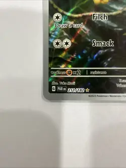 Pokemon TCG Aipom Paradox Rift 211/182 Holo Illustration Rare Card NM - Image 4