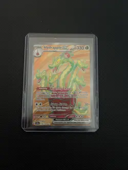 Pokemon Hydrapple EX TCG Stellar Crown Ultra Rare Holo Card 156/142 Sv07 - Image 1