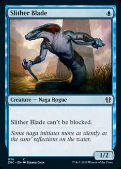 Slither Blade - Light Play MTG Commander 2020 Zendikar Rising - Image 1