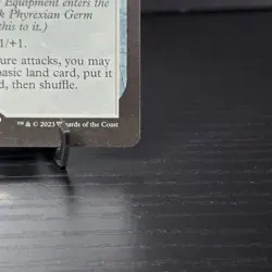 MTG March of the Machine Bitterthorn, Nissa's Animus (Regular) 0045 - Image 5