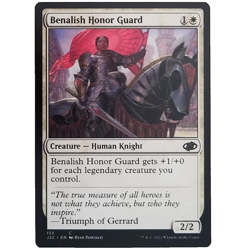 x1 Benalish Honor Guard J22 MTG M/NM Common White Creature Human Knight TCG CCG - Image 1