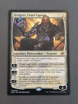 Tezzeret, Cruel Captain 2-Mythic- MTG Edge of Eternities-NM-Regular Finish - Image 1