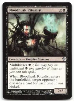 MTG Bloodhusk Ritualist U Worldwake 50 MP - Image 1