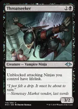 Throatseeker - Near Mint MTG Modern Horizons - Image 1