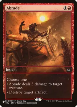 Abrade - Light Play MTG The List - Image 1