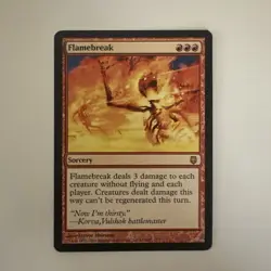 MTG Flamebreak Darksteel 61/165 Regular Rare - Image 1