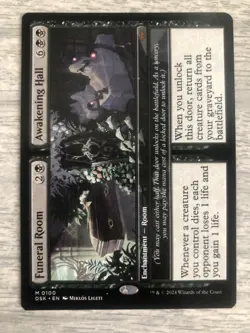 MTG Magic 1 x Funeral Room Awakening Hall #100 x 1 - DSK Duskmourn FREE SHIPPING - Image 1