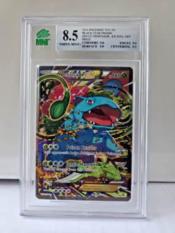 Venusaur EX 2016 XY123 - MNT 8.5 - Black Star Promo Full Art XY Promo Pokemon - Image 1