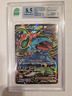 Venusaur EX 2016 XY123 - MNT 8.5 - Black Star Promo Full Art XY Promo Pokemon - Image 3