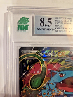Venusaur EX 2016 XY123 - MNT 8.5 - Black Star Promo Full Art XY Promo Pokemon - Image 4