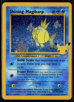 Shining Magikarp 66/64 Celebrations: Classic Collection Pokemon - Image 1