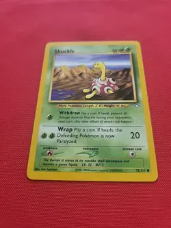 Pokemon: Shuckle #72/111 Neo Genesis 2000 Vintage Non-holo - LP / MP - L72 (3) - Image 4