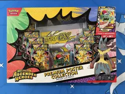 Pokemon Mega Evolution Ascended Heroes Premium Poster Collection Lucario - Image 1