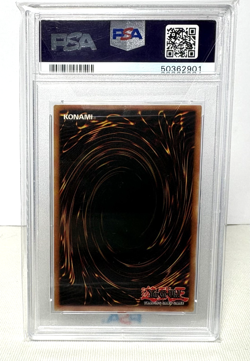 2002 YuGiOh DARKFIRE DRAGON 1st Edition PSA 9 LOB-019 Legend of Blue-Eyes White - Image 2