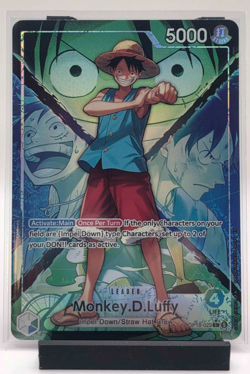 One Piece OP16-022 Monkey D Luffy Alt Art Leader OP16 - Image 1