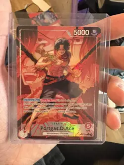 Portgas.D.Ace (001) (Alternate Art) OP16-001 The Time of Battle Foil - Image 3