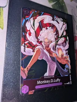 Monkey D. Luffy (p-041) (1st Anniversary Tournament Winner) One Piece TCG, NM - Image 2
