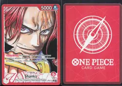 SHANKS (001) (PARALLEL) OP09-001 L EMPERORS IN THE NEW WORLD ONE PIECE NM/M - Image 1
