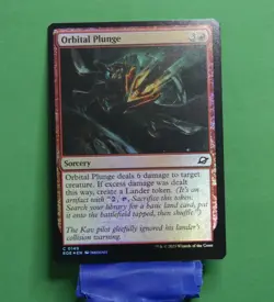 MTG EOE: Orbital Plunge (Sorcery) Edge of Eternities Common Foil 0149 - Image 1