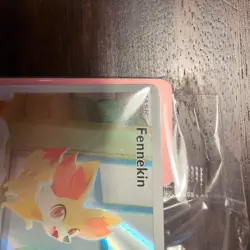 Pokemon TCG Chaos Rising Fennekin Pokemon Center 080 Stamped Promo Card SEALED - Image 5
