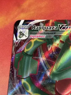 Pokemon TCG Rayquaza VMAX Holo Ultra Rare Card Crown Zenith 102/159 🟢 - Image 2