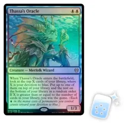 FOIL THASSA'S ORACLE Theros Beyond Death THB Magic MTG MINT CARD - Image 1