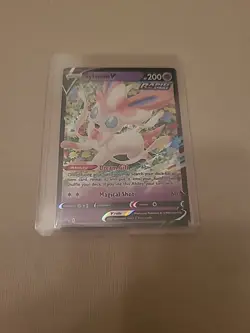 Sylveon V SWSH202 Black Star Promo Holo Pokemon Card NM/Mint Condition #Swsh202 - Image 2
