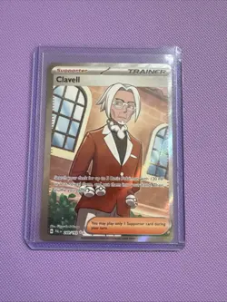 Pokemon TCG Clavell Paldea Evolved Full Art Trainer Ultra Rare Card 249/193 - Image 1