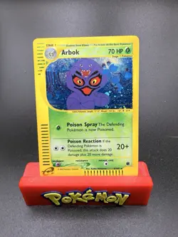 MP Arbok 3/165 Expedition Base Set WOTC Holo Rare Nintendo Pokemon Card - Image 1