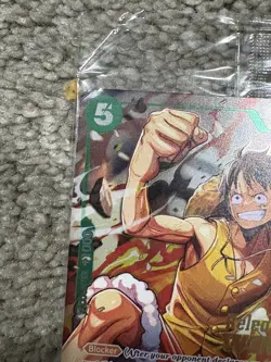 One Piece Card Game Monkey.D.Luffy Release Winner [OP-16] Promo P-135 Sealed Eng - Image 4