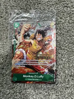 One Piece Card Game Monkey.D.Luffy Release Winner [OP-16] Promo P-135 Sealed Eng - Image 5