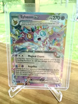 Pokemon Sylveon EX TCG Double Rare Holo Card 86/191 Surging Sparks - Image 1