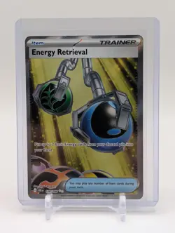 Energy Retrieval 108/086 UR Holo NM Pokemon Card ME04 Chaos Rising - Image 1