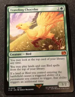 Traveling Chocobo - FIN - MTG - EN - NM - 0210 - Image 1