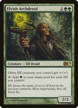 MTG - Elvish Archdruid - M12 - Rare - Image 1