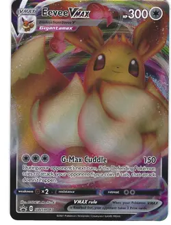 Pokemon TCG Eevee VMAX SWSH Black Star Promos SWSH087 Holo Promo - Image 1